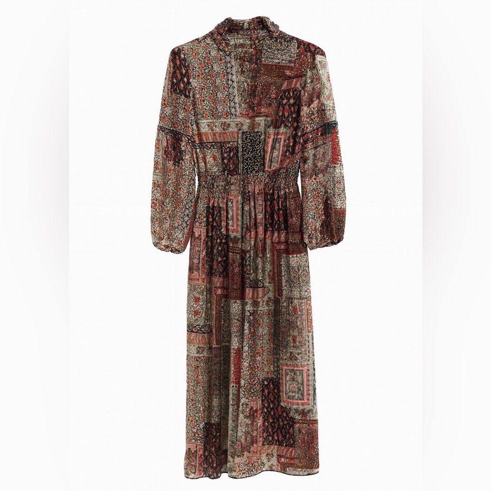 Stella & Julie Boho Patchwork Midi Festival-Ready… - image 7